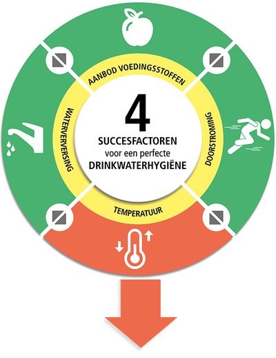 4 succesfactoren voor een perfecte drinkwaterhygiëne